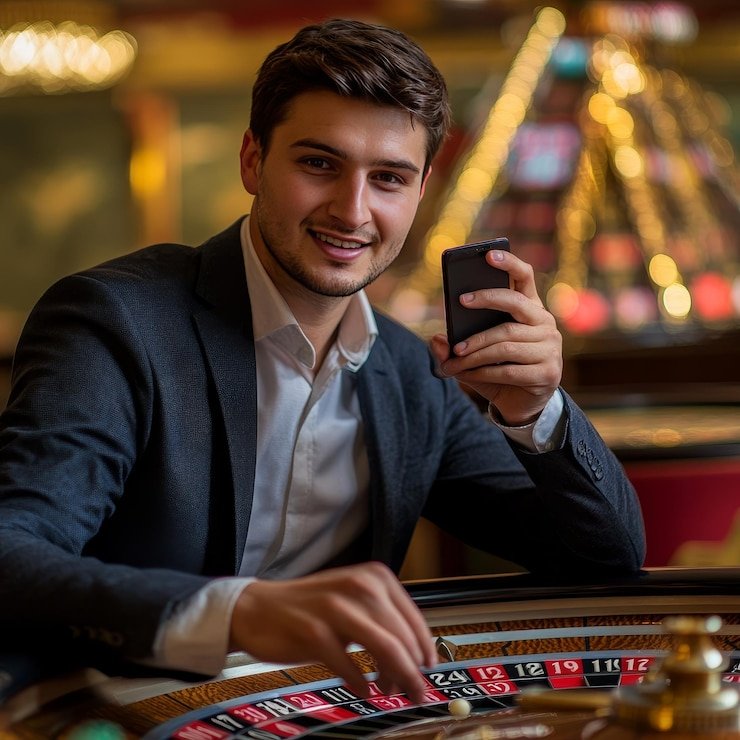 Antarmuka aplikasi mobile waktogell menampilkan permainan slot dan kasino langsung